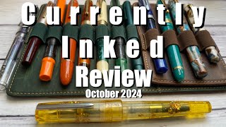 October #currentlyinked Review: Pretty Awesome! πππ Pilot, TWSBI, Delta So Many Pens! | Anita Anglin