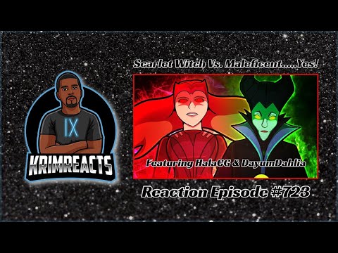 Maleficent Vs. Scarlet Witch Rap Battle REACTION | KrimReacts #723