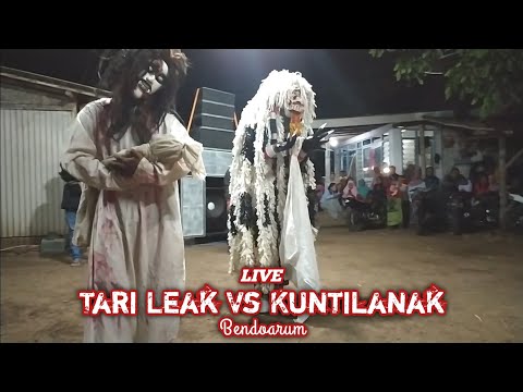 Tjibon Eps 162 : Menegangkan...!!! Tari Leak Jaranan Vs Kuntilanak Tampil Didesa Bendoarum