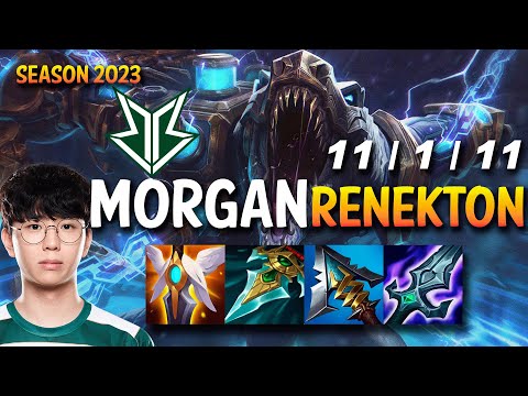 BRO Morgan RENEKTON vs YASUO Top - KR Ranked