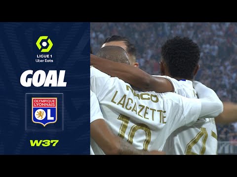 Goal Alexandre LACAZETTE (9' - OL) OLYMPIQUE LYONNAIS - STADE DE REIMS (3-0) 22/23