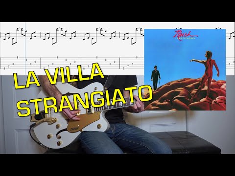 Rush - La Villa Strangiato (Guitar cover) - Lesson with TABs