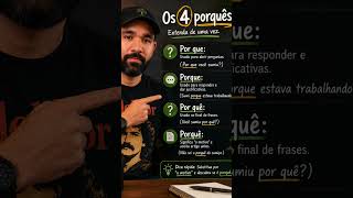 Os quatros porquês.