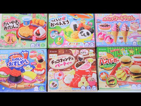 6 Popin Cookin DIY Candy Interesting Japan Souvenir