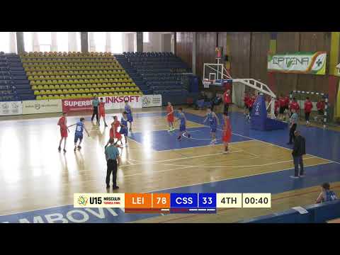 TURNEU FINAL U15M BASKET | LEII BUCURESTI - CSS TG JIU