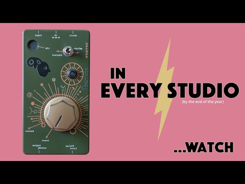 Weaver by Fieldtone Instruments.  My new fidget toy.  #weaver #sampler #synthesizer