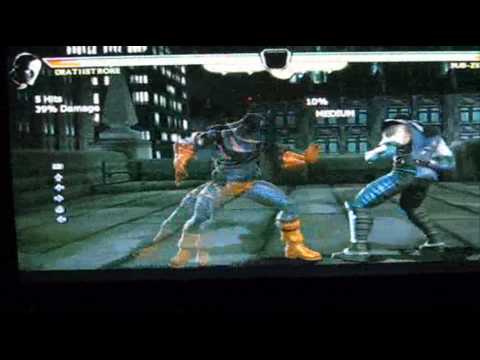 DeathStroke 68% Midscreen Combo(MKvsDC)