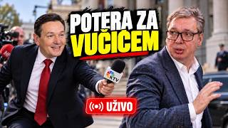NEMANJA ŠAROVIĆ u poteri za Vučićem | Zrenjanin