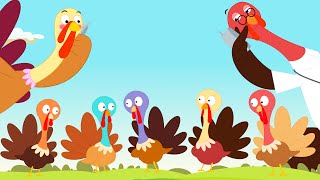 Five Little Turkeys | Thanks Giving Song gameplay video by bfischer, 1:54 duration