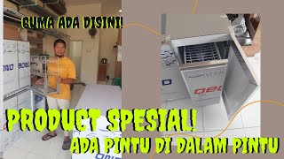 Download lagu #PART2 WAJIB TAU PINTU RAK PIRING KITCHEN SET ALUMINIUM BAHAN ACP ADA PINTU LAGI !!!! mp3