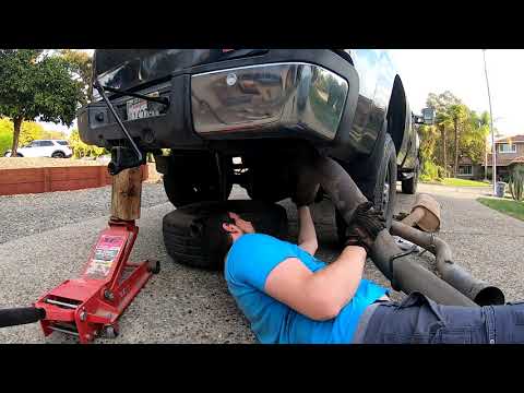 2008 Duramax MBRP Full Exhaust Install