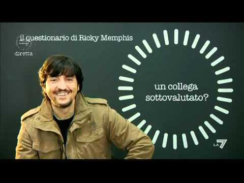 NIENTE DI PERSONALE 13/02/2011 - Il questionario di Ricky Memphis