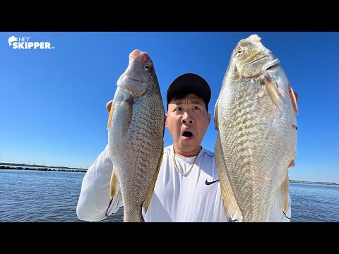 MASSIVE Fish Haul | Croaker Catch, Clean, Cook | BEST Bottom Fishing Tips!