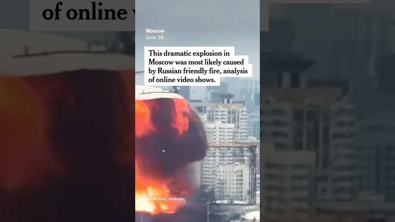 Analysis suggests Moscow refinery explosion caused by Russian air defense