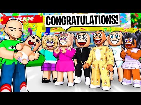 DAYCARE BOBBY'S NEW BABY COUSIN'S ARRIVAL | Roblox | Brookhaven 🏡RP