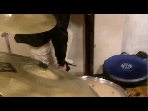 Drummer takes off his pants at wedding