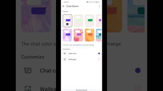 How to set chat theme in whatsapp | Whatsapp default chat theme settings #shorts