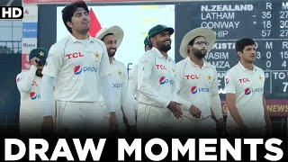 Draw Moments | Pakistan vs New Zealand | 1st Test Day 5 | PCB | MZ2L