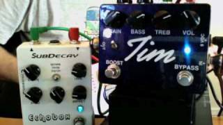 Video thumbnail for Paul Cochrane Tim Pedal with Subdecay Echobox in loop by Brett Kingman