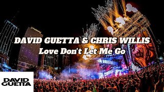 DAVID GUETTA - CHRIS WILLIS - Love Don&#39;t Let Me Go Live Performance @ Ultra Music Festival 2024