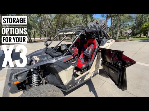 Storage Options for the Can-Am Maverick X3