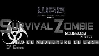 preview picture of video '13ª Survival Zombie Quijorna'