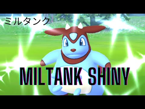 POKÉMON GO MILTANK SHINY ミルタンク Miltank | Écrémeuh 밀탱크 | 大奶罐 | मिलटैंक |  Милтанк | มิลแทงค์