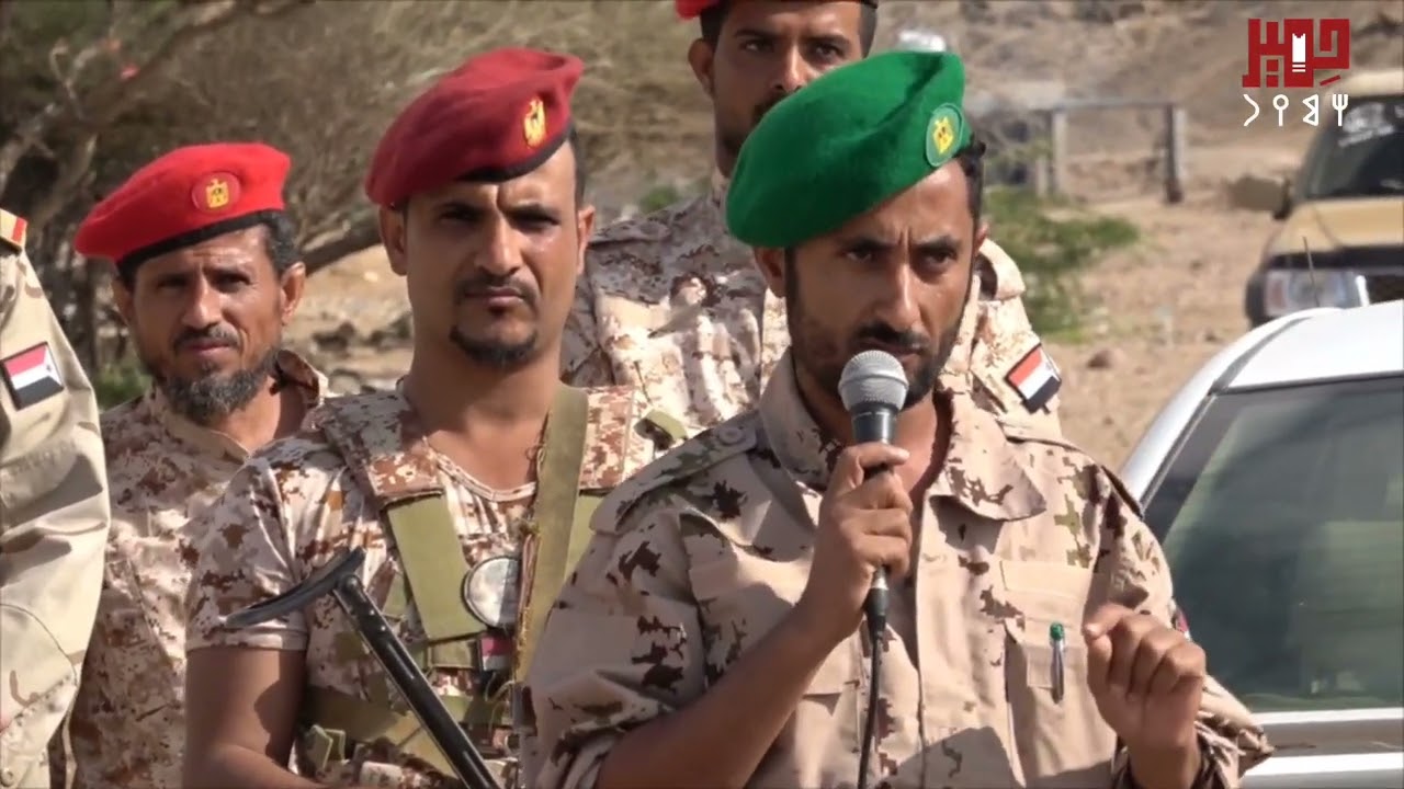 تدشين العام التدريبي والمعنوي للواء الثالث مشاة في أبين