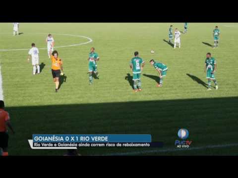 Rio Verde vence Goianésia mas ainda não escapa do rebaixamento