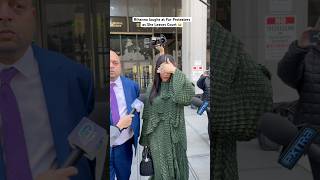 Rihanna Vs Fur protester lol #shorts #rihanna #asaprocky #trending