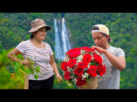 Winning Nathalia back, I brought her a small gift and this was her reaction