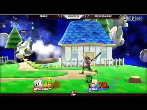 Smash 4 Versus Weekly 12/10/15 - Winners R3 - Seibrik (MK) vs Tremendo Dude (Shulk)