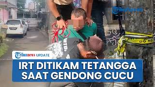 Diduga Ada Masalah Pribadi, Tetangga Tikam Lansia saat Mengasuh Cucu di Pondok Aren Tangsel