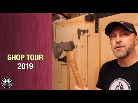Shop Tour 2019 // Small Woodworking Shop