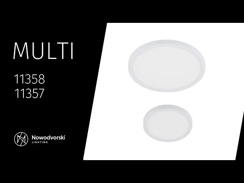 Світильник стельовий Nowodvorski 11357 Multi Led 9W/12W/18W 3000-6000K IP20 білий