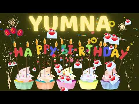 YUMNA Happy Birthday song | Happy Birthday Yumna | Happy Birthday to You