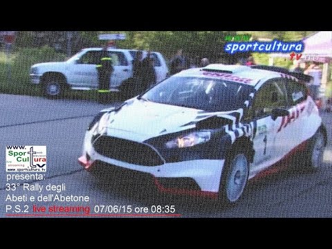 Rally degli Abeti e dell'Abetone 33 edizione 2015 P.S.2
