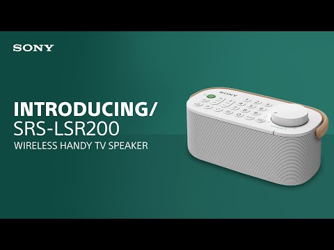 Sony SRS-LSR200 kolonėlė televizoriams video