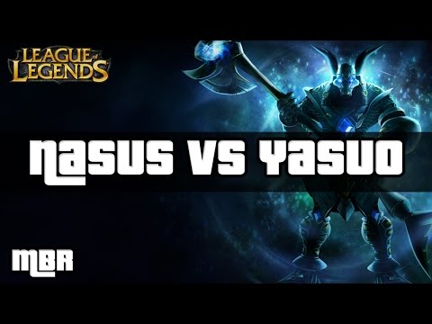Galatic Nasus Vs Yasuo - Top Lane - Season 6 - League Of Legends - HD