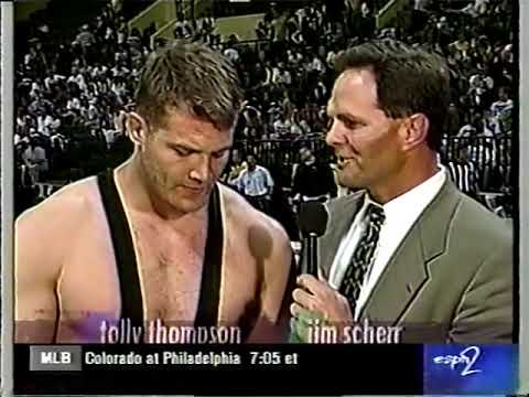 1998 US Nationals - 286 lbs Tom Erikson vs Tolly Thompson