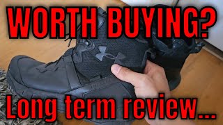 Under Armour Micro G Valsetz Tactical Boots: long term review