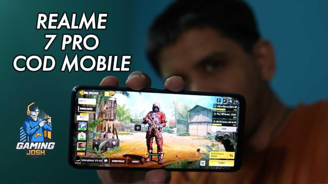 Realme 7 Pro COD Mobile Gaming Review, Gameplay with FPS Test | Gaming Josh
