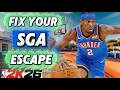 How To Dribble Faster With The SGA Escape In Nba2k26