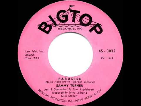 1960 HITS ARCHIVE: Paradise - Sammy Turner
