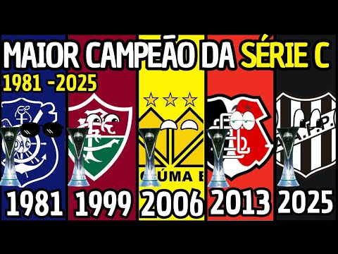 🏆TODOS OS CAMPEÕES DO BRASILEIRÃO SÉRIE C - 1981 A 2025