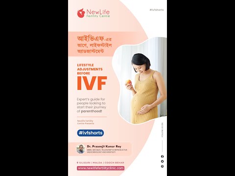 Lifestyle Adjustments Before IVF || Dr. Prasenjit Kumar Roy .