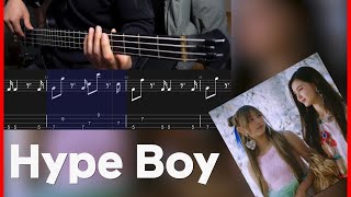 NewJeans (뉴진스) - Hype Boy [Bass cover] (+Tab)