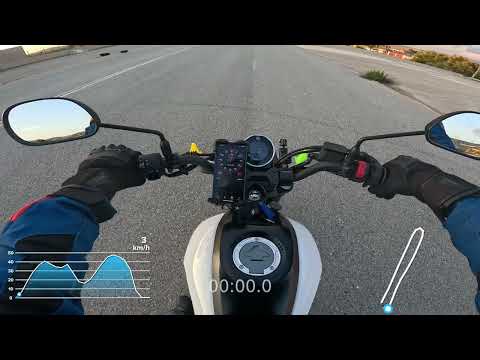 Examen de pista en 20” - carnet A2 en moto de 125cc