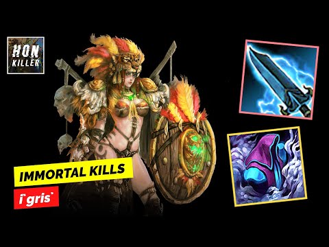 HoN Valkyrie NULLFIRE BLADE with ASSASSIN'S SHROUD