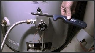 How to relight a water heater pilot light